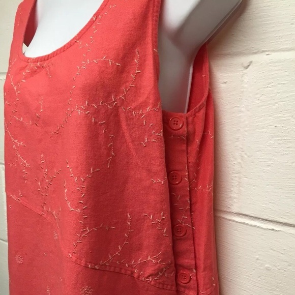 Denim & co embroidered maxi dress - Picture 2 of 7